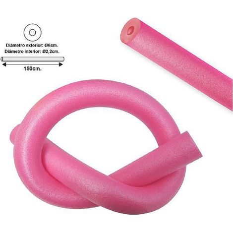 Trade Shop - Tubo De La Piscina Flotante ø6x150cm Rosa Para Ejercicios De Juego De Agua 062899d -