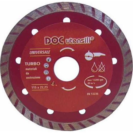 Disco Diamantado cc 115 Universal Doc 06552