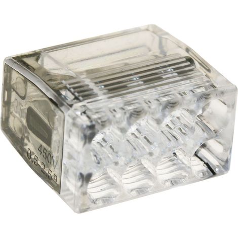 Steckklemmen Anzahl Leiter 8, 0,5 - 2,5 mm², 50 Stück Verbindungsklemmen