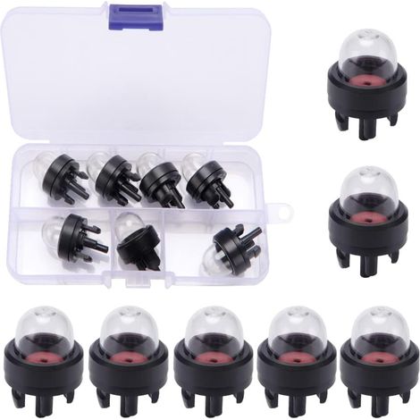 Ampoule Amorçage - Pompe Carburant Carburateur - Pour Tondeuse Souffleur Scie Chaîne Taille-Bordures - Lot de 7