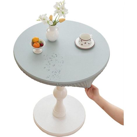 Nappe ronde en polyester, imperméable, Ø 90cm