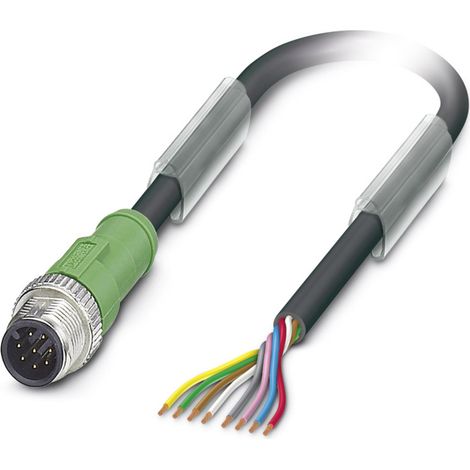 Phoenix Contact 1522516 Sensor-/Aktor-Steckverbinder, konfektioniert M12 Stecker, gerade 5.00 m Polz