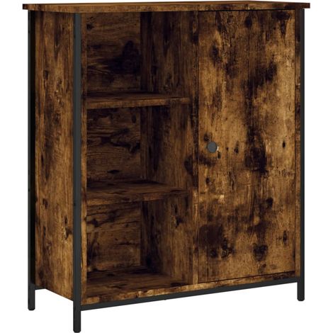 Aparador cómoda cómoda mueble mueble de almacenaje organizador cocina salón salón 70 x 30 x 80 cm madera contrachapada marrón 020031080 (1/5)