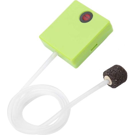 Pompe à air pour Aquarium, Fonctionne sur Batterie Aérateur de Pompe à Air Portable avec Pierre à air pour Aquarium 80-100L Bulleur Aquarium pour la Pêche en Plein Air Panne d'Électricité (1/4)