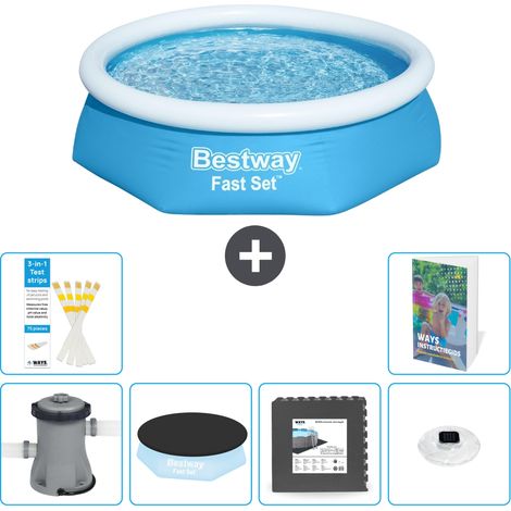 Bestway Fast Set Rund - 244x61 cm - 7-teilig S312 (1/5)