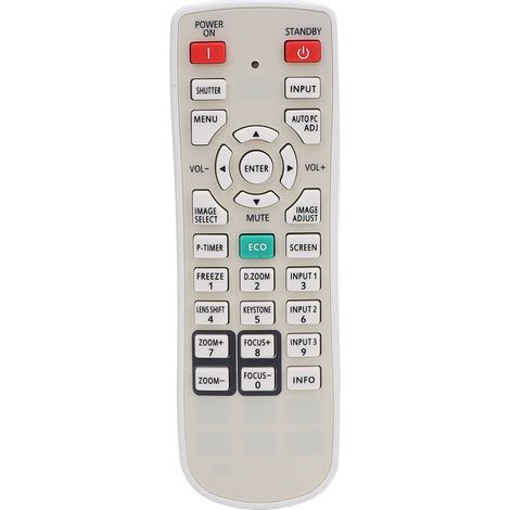 Fernbedienung für Projektor N2QAYA000039 kompatibel mit den Modellen PT EX500U, PT EW530E, PT EX600E, PT EX500EL, PT EW630U, PT EW530EL, PT EW530L, PT EW530U und PT EW630. (1/5)