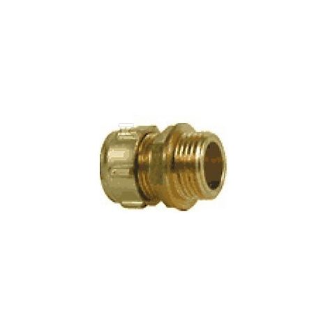 RACCORD À COMPRESSION - TUBE EN CUIVRE SUR TUBE COMPOSITE MULTICOUCHE PEX (CU22MM-PEX 20MM) CONEX G031020302--