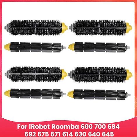 Brosse pour aspirateur Pour 600 & 700 Series 694 692 675 671 614 630 640 645 Aspirateur Bristle & Flexible Beater Brosse (1/5)