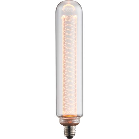 Lampe BRILLANTE Tube LED 30cm filament E27 2.8W 120lm 1800K transparent (1/4)