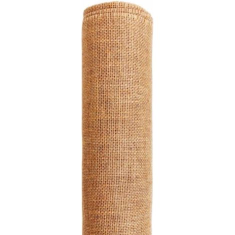 Toile de Jute Naturelle 305g/m² - Protection Hiver et Soleil - Tissu Respirant Biodégradable pour Jardin et Décoration (1/5)