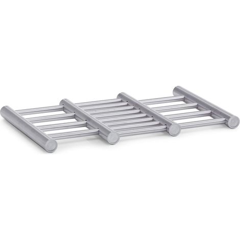 Topfuntersetzer Edelstahl ausziehbar 23-38x20x2cm (1/4)