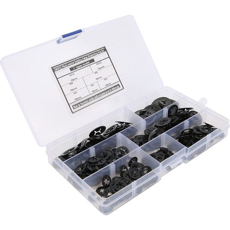 Kit de 280 rondelles dentées internes Starlock M3-M12 - Quincaillerie et fixations (1/5)