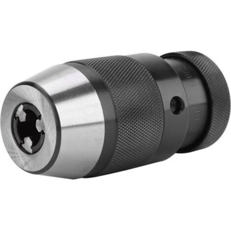 Keyless self-tightening chuck made of B16 steel, tapered hole chuck, electric lathe chuck, clamping capacity 0-13 mm (1/2") (clamping chuck) (1/4)