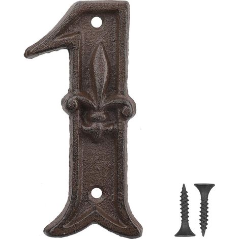 Metal House Number, Door Number Address Number (1/5)