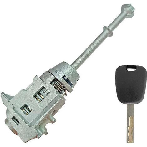 Cylindre de serrure de porte et clé 59395J01 501972 512645 1609893180 pour Peugeot 508 3008( ) (1/5)