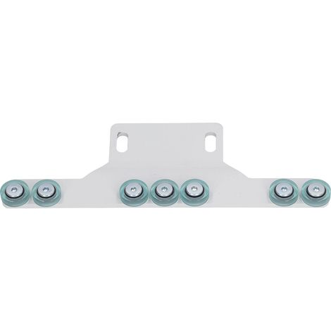 Roue auxiliaire pour plaqueuse de chants, longueur 24,8 cm, pour plaqueuse de chants universelle à plaque étroite. (1/5)