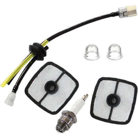 Lot de RePower kit avec filtre à air Bougie d'allumage Primer ampoule pour Echo Hc-152 taille-haies