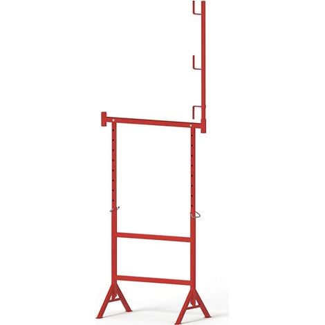 4 Tréteaux télescopiques Ø42mm avec potelet - Hauteur de 1.20 à 2.20m - 40342232/4