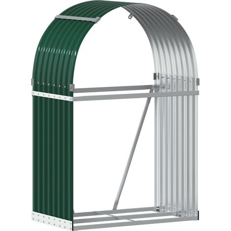 Maison Exclusive - Portaceppi Verde 80x45x120 cm in Acciaio Zincato (1/5)