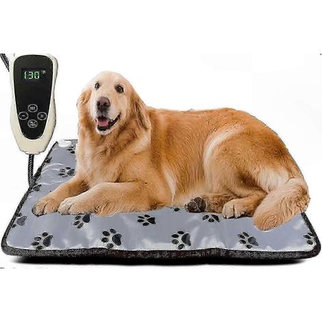 Extra große elektrische Heizmatte für Haustiere, Wärmekissen für drinnen und draußen, ideal für große Hunde, Katzen und große Rassen. (1/5)