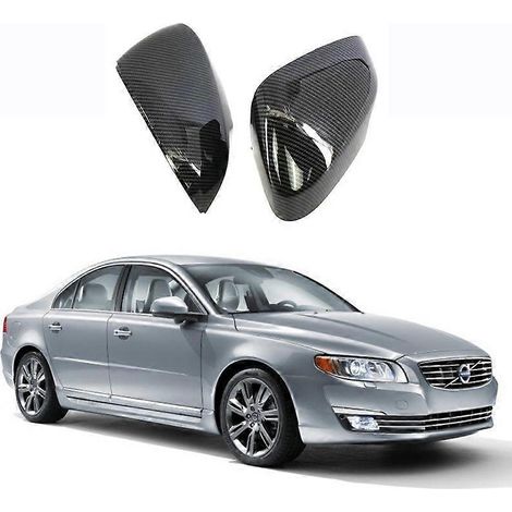 Rückspiegelabdeckung aus Kohlefaser für Volvo C30 S80 S40 V50 V70, rechte Seite