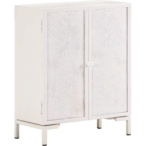 vidaXL Buffet 60x30x76 cm bois de manguier massif (1/5)