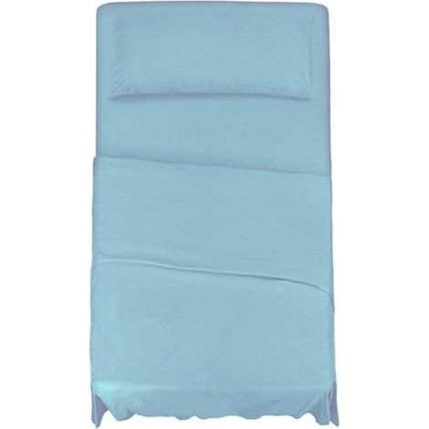 KLULK Set Lenzuola Completo Letto Una Piazza E Mezza Cielo, Lenzuolo Sotto Con Angoli + Lenzuolo Sopra + Federa (1/5)