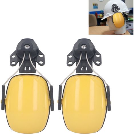 1 Paire Casque anti-bruit,Mousse,PVC,Réduction sonore,Chantier (1/5)