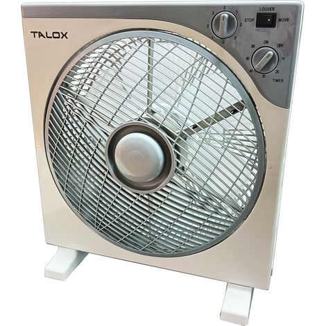 Talox Bodenventilator 40 cm 3 Geschwindigkeiten 50 W VLB50