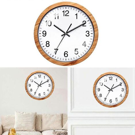 Horloge murale élégante, élément décoratif attrayant pour votre espace de vie, horloge à usage multiple (1/4)