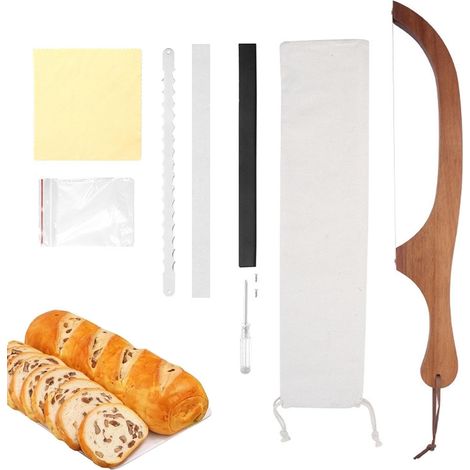 Coupe - scie à - pâte à en bois - pâte à dentelé - bagel de cuisine en (1/5)