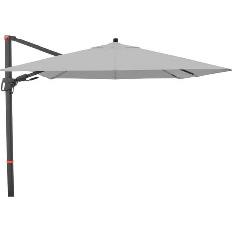 Doppler Pendelschirm "myZone" 210 x 210 cm, hellgrau, Bezug aus 100 % Polyester, Gestell aus Aluminium, Gewicht 26,8 kg (1/5)