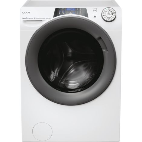 Candy – Lave-linge séchant 8kg 5kg 1400 trs/min – Moteur induction silencieux – Mix Power System pour lavage efficace – Hublot XXL