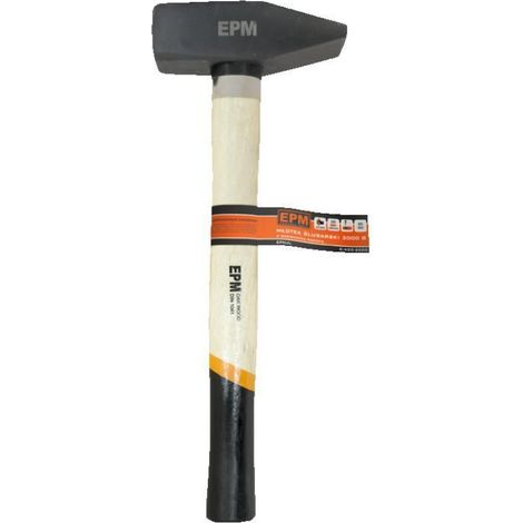 Marteau De Serrurier - Tête En Acier Au Carbone Forgée - Manche En Bois Sans Nœuds - 500 G (1/2)