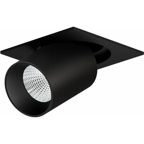 Fotoproiettore OXO led da incasso orientabile 15W Switch Nero Beneito Faure 4460
