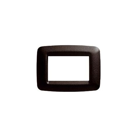 Placca 6 P.Ardesia Metallo Playbus Young (Gewiss Cod. Gw32716)