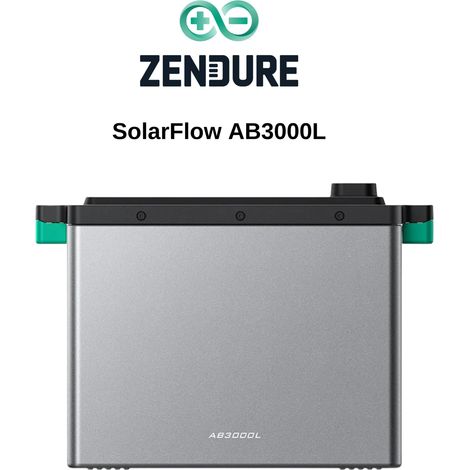 Zendure Solarflow AB3000L Erweiterungsakku 2,88kWh Speicher für 2400PRO&2400AC+, 0% MwSt.