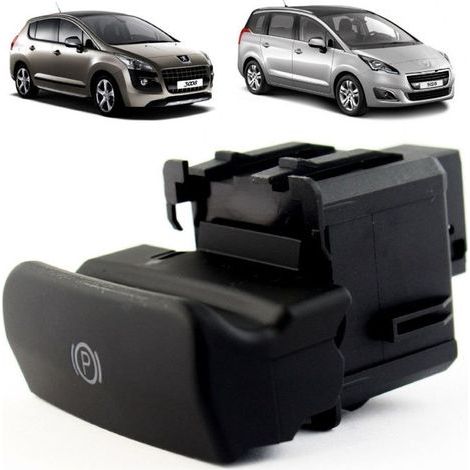 Bouton frein à main pour Peugeot 3008 et 5008 (2009-2017) commande électrique - bouton frein de parking