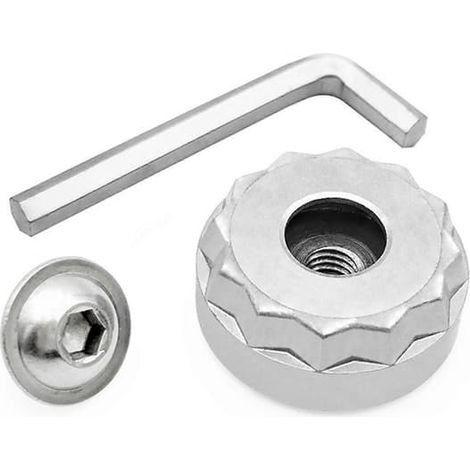 BelleRise - Adaptateur de tige multi-outils pour kit de conversion métal Starlock avec clé hexagonale et accessoires compatibles Starlock (1/4)