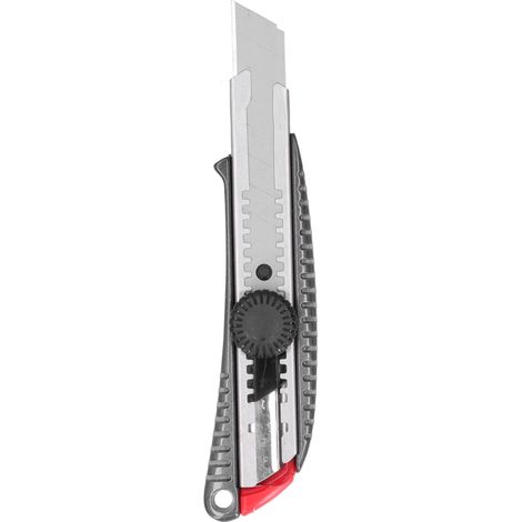 Couteau utilitaire à molette rétractable et autobloquant, outil de coupe pour métaux, largeur 18 mm (1/5)