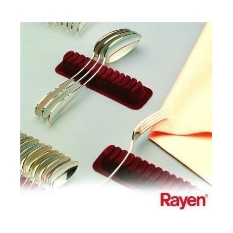 Organizador Cuberteria 114 Cubiertos Adhesivo Rojo Rayen