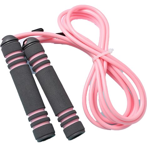 Corde À Sauter - Roulements À Billes Anti-Enchevêtrement - Poignées En Mousse Mémoire - Pour Fitness Et Cardio - 1 Pièce (1/5)
