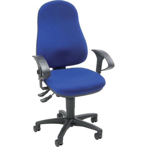 Chaise bureau tournante Point 60 royalbleu (1/4)