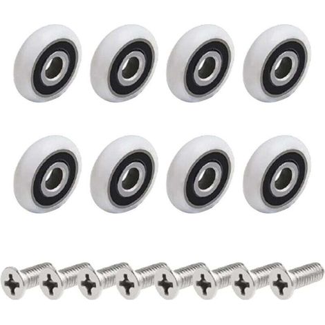 Roulettes de porte de douche Ulisem8 (vis M5 25 mm) (1/4)
