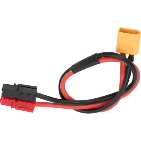 XT60-Stecker, hoch- und niedrigtemperaturbeständig, Kupfer-Silikat-Leiter auf Anderson-Adapter (1/5)