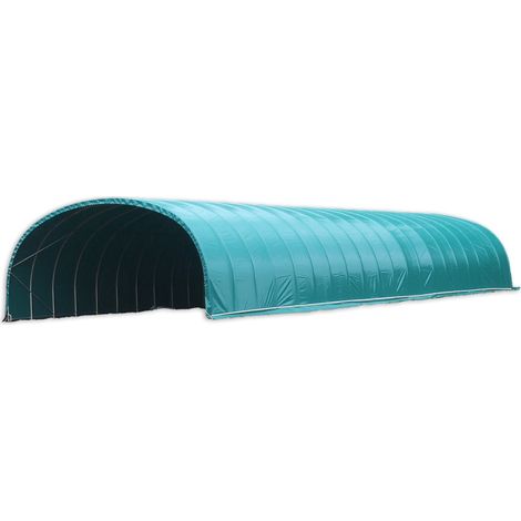 Atout Loisir – Abri tunnel 9.30m – Longueur modulable jusqu'à 30m – Arceaux en acier galvanisé Ø 60mm – Bâche 250μ traitée anti-uv (1/5)