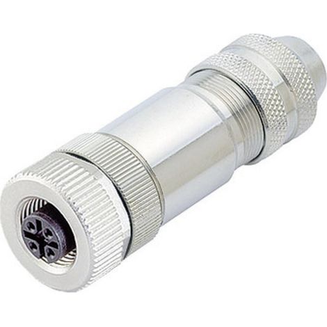 binder 99-1436-812-05 Sensor-/Aktor-Steckverbinder, unkonfektioniert M12 Buchse, gerade  Polzahl Sen