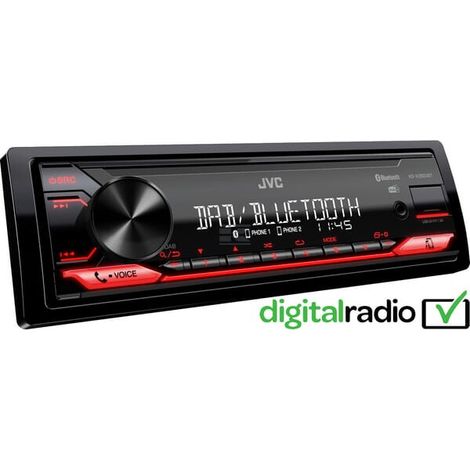 JVC KD-X282DBT Auto Media-Receiver Schwarz 200 W Bluetooth (1/5)