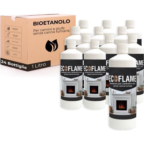Bioetanolo 24 Litri Combustibile Ecologico per Camini Caminetti Biocamini (1/5)