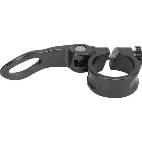Bicycle Saddle Seatpost Clamp 28.6mm Aluminum Quick Release (1/5)